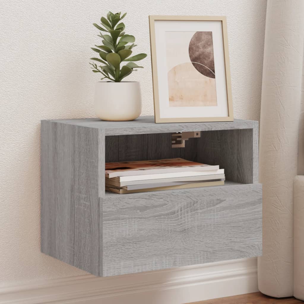 Mobile Tv A Parete 60X30X30 Cm Legno Multistrato