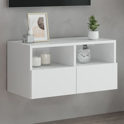 Mobile Tv A Parete 60X30X30 Cm Legno Multistrato