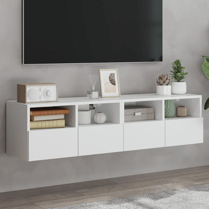 Mobile Tv A Parete 60X30X30 Cm Legno Multistrato