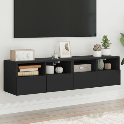 Mobile Tv A Parete 60X30X30 Cm Legno Multistrato