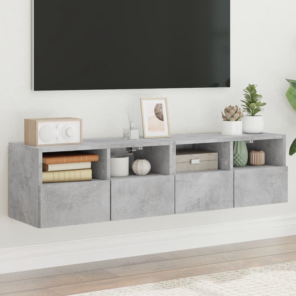 Mobile Tv A Parete 60X30X30 Cm Legno Multistrato