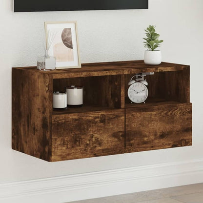 Mobile Tv A Parete 60X30X30 Cm Legno Multistrato