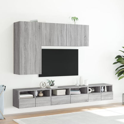 Mobile Tv A Parete 60X30X30 Cm Legno Multistrato