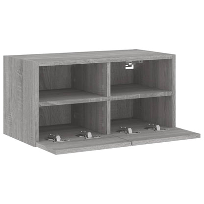 Mobile Tv A Parete 60X30X30 Cm Legno Multistrato