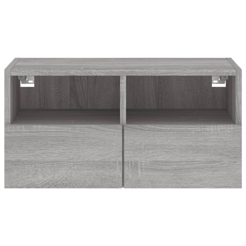 Mobile Tv A Parete 60X30X30 Cm Legno Multistrato