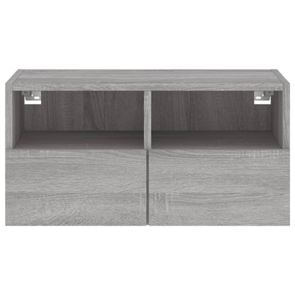 Mobile Tv A Parete 60X30X30 Cm Legno Multistrato
