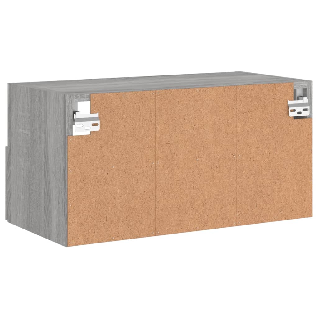 Mobile Tv A Parete 60X30X30 Cm Legno Multistrato
