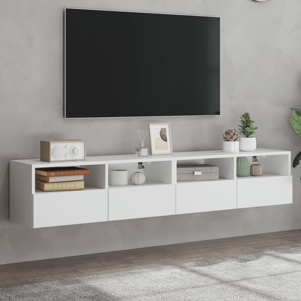 Mobile Tv A Parete 60X30X30 Cm Legno Multistrato