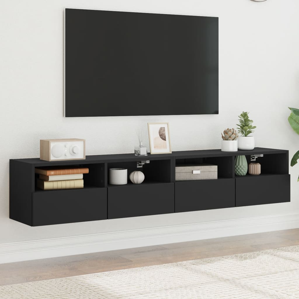 Mobile Tv A Parete 60X30X30 Cm Legno Multistrato