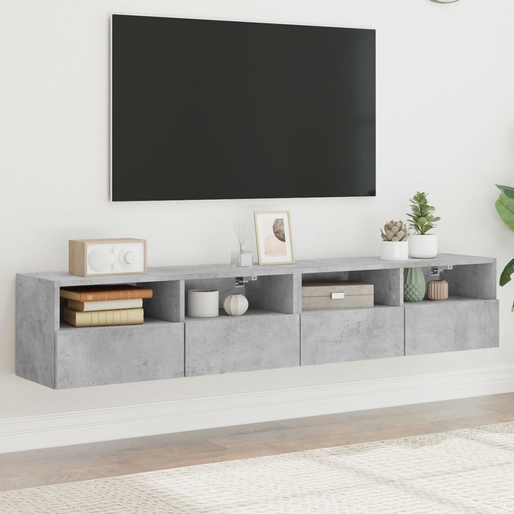 Mobile Tv A Parete 60X30X30 Cm Legno Multistrato