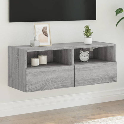 Mobile Tv A Parete 60X30X30 Cm Legno Multistrato