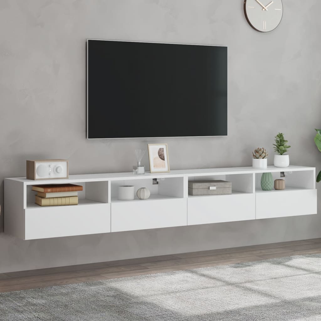 Mobile Tv A Parete 60X30X30 Cm Legno Multistrato