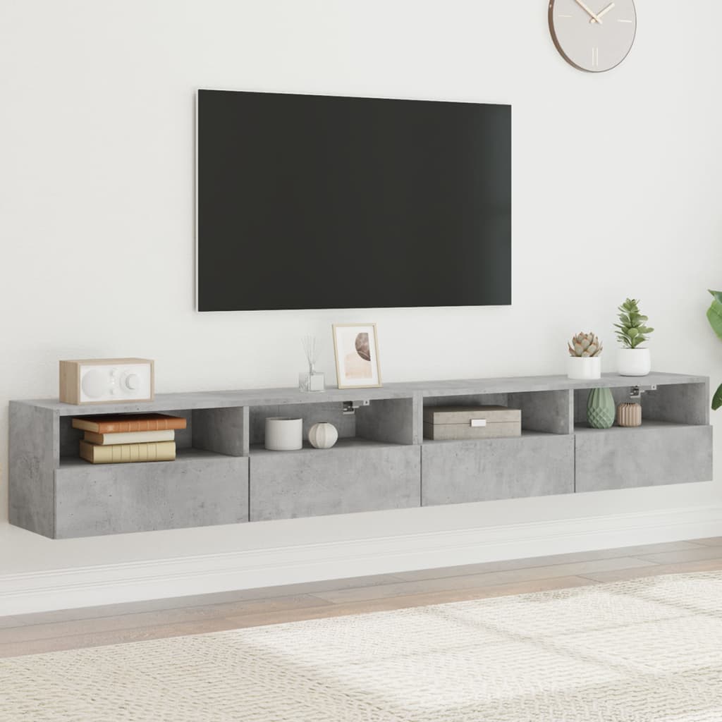 Mobile Tv A Parete 60X30X30 Cm Legno Multistrato