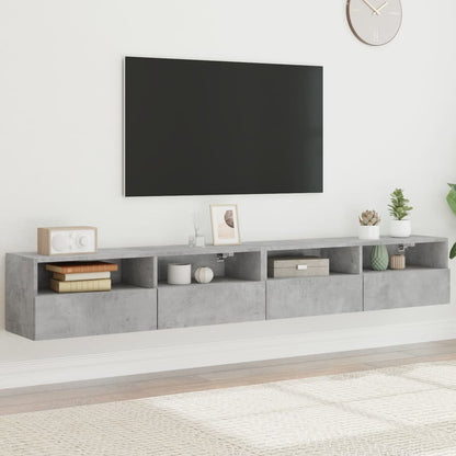 Mobile Tv A Parete 60X30X30 Cm Legno Multistrato