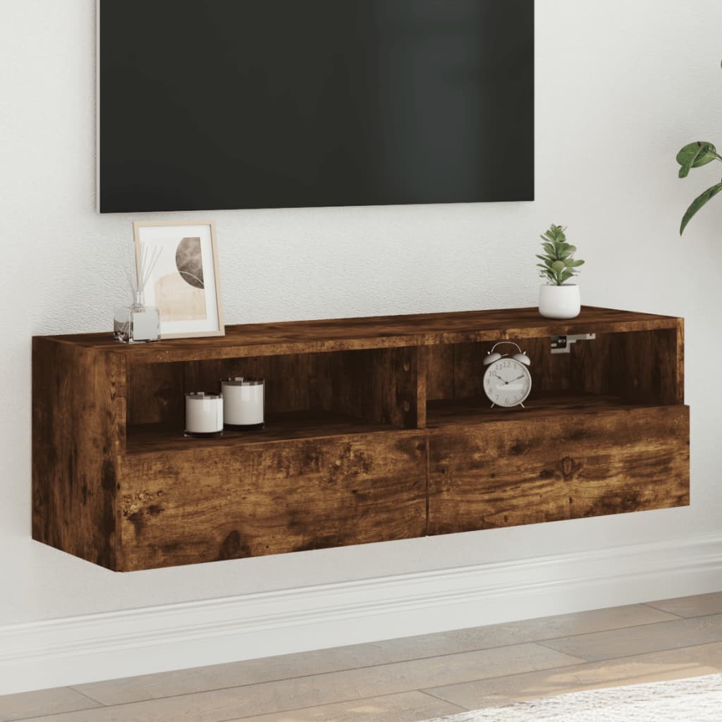 Mobile Tv A Parete 60X30X30 Cm Legno Multistrato