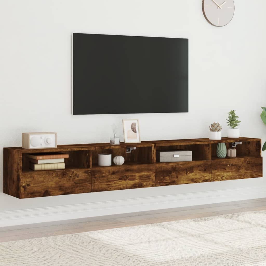 Mobile Tv A Parete 60X30X30 Cm Legno Multistrato