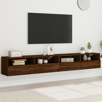 Mobile Tv A Parete 60X30X30 Cm Legno Multistrato