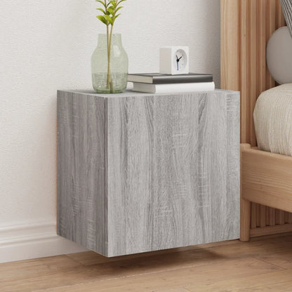 Mobili Tv Muro 2Pz 40,5X30X60Cm Legno Multistrato