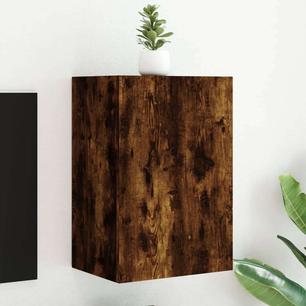 Mobili Tv Muro 2Pz 40,5X30X60Cm Legno Multistrato