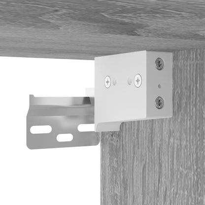 Mobili Tv Muro 2Pz 40,5X30X60Cm Legno Multistrato