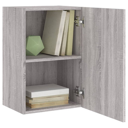 Mobili Tv Muro 2Pz 40,5X30X60Cm Legno Multistrato