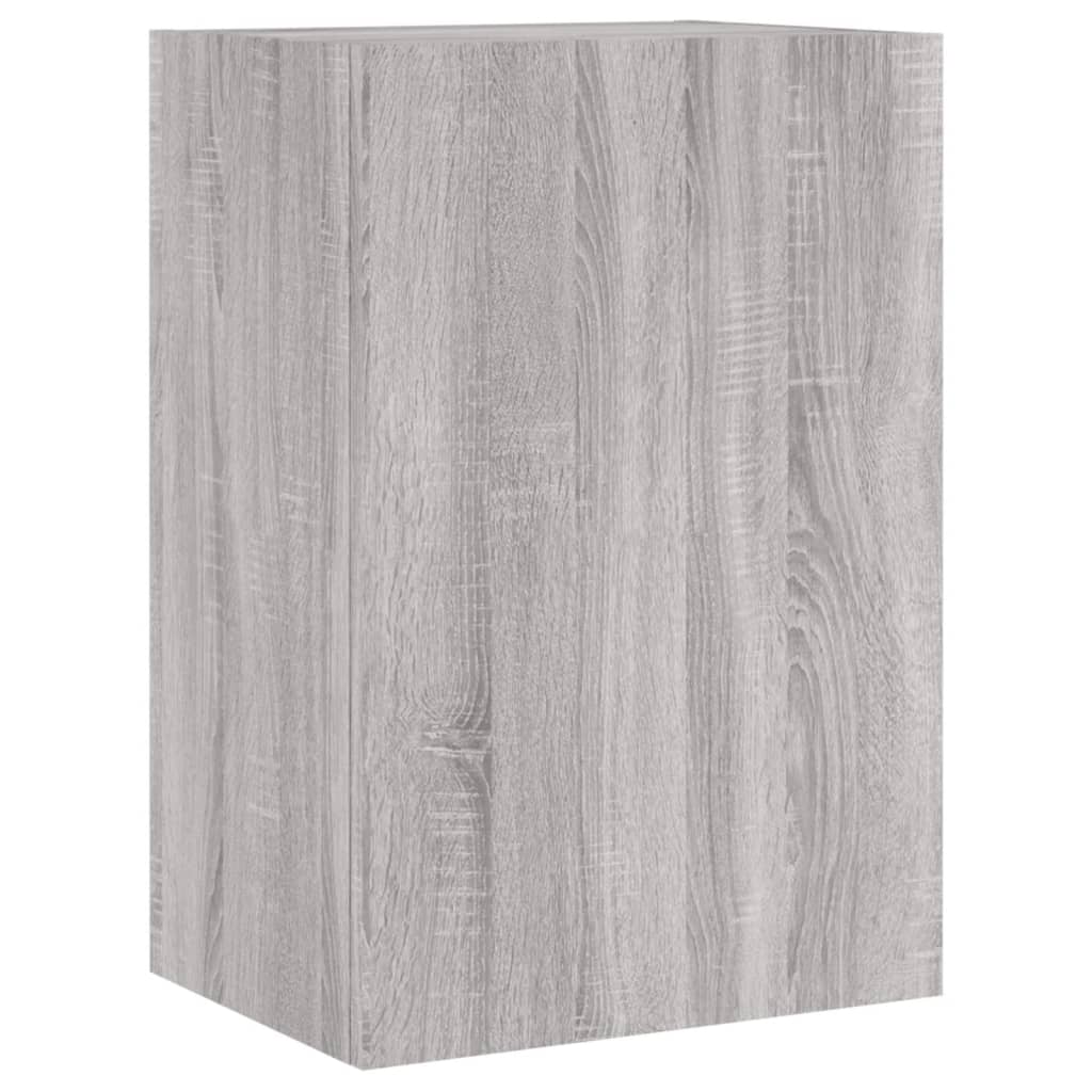 Mobili Tv Muro 2Pz 40,5X30X60Cm Legno Multistrato