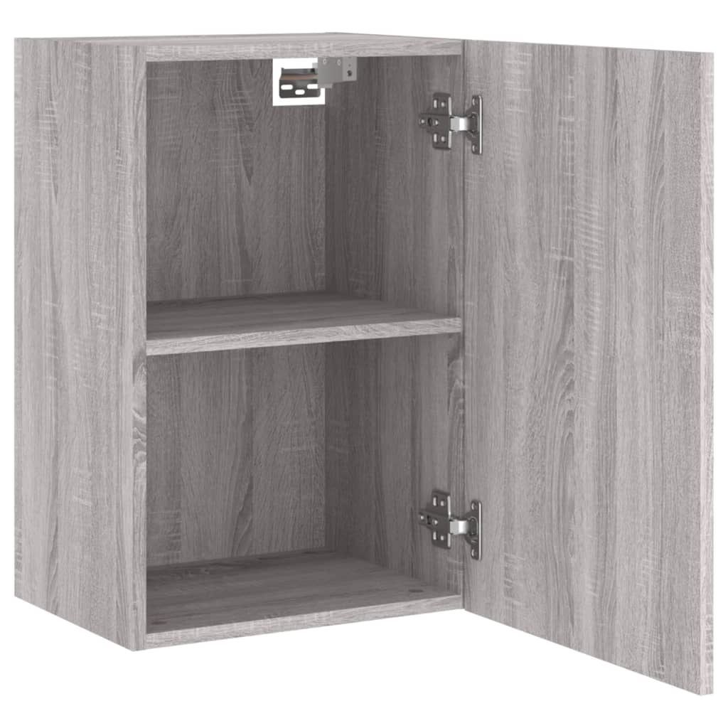 Mobili Tv Muro 2Pz 40,5X30X60Cm Legno Multistrato