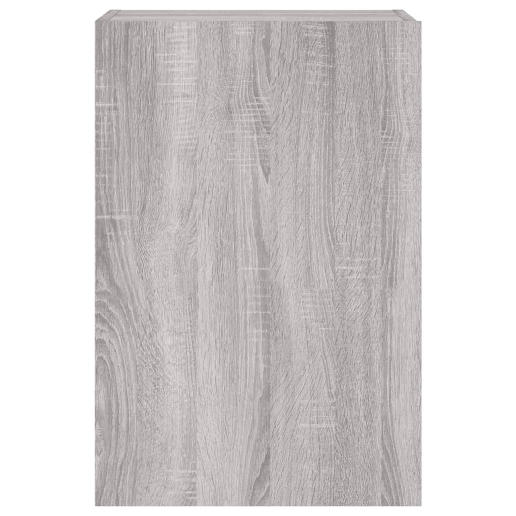 Mobili Tv Muro 2Pz 40,5X30X60Cm Legno Multistrato