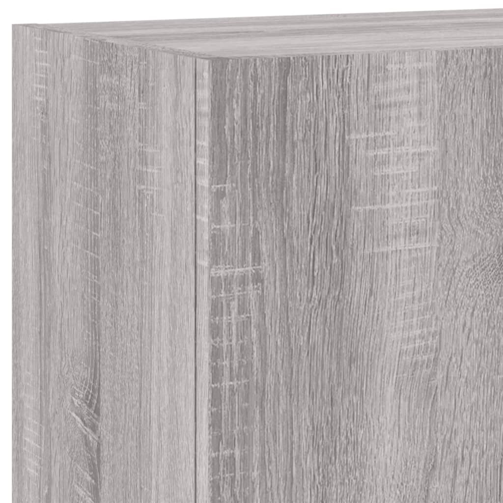 Mobili Tv Muro 2Pz 40,5X30X60Cm Legno Multistrato