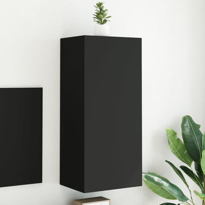 Mobili Tv Muro 2Pz 40,5X30X60Cm Legno Multistrato