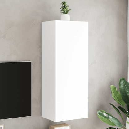 Mobili Tv Muro 2Pz 40,5X30X60Cm Legno Multistrato