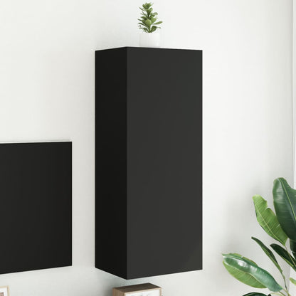 Mobili Tv Muro 2Pz 40,5X30X60Cm Legno Multistrato