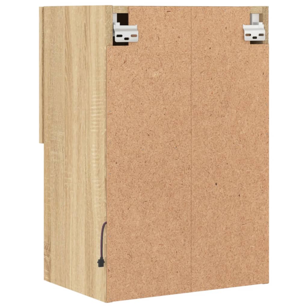 Mobili Porta Tv Con Luci Led 2 Pz 40,5X30X Rovere Sonoma