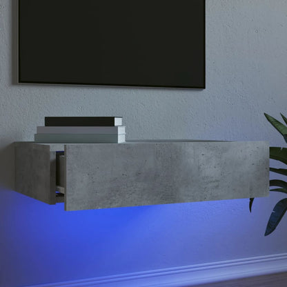 Mobile Porta Tv Con Luci Led 60X35X15,5 Cm