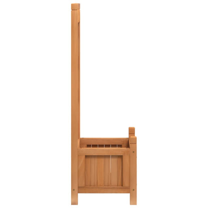 Fioriera In Legno Massello Di Abete Marrone
