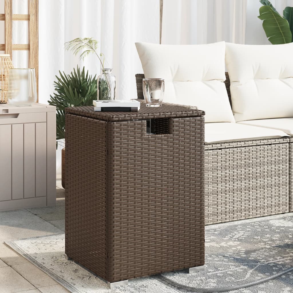 Tavolo Copri Serbatoio Propano 40X40X60 Cm In Polyrattan