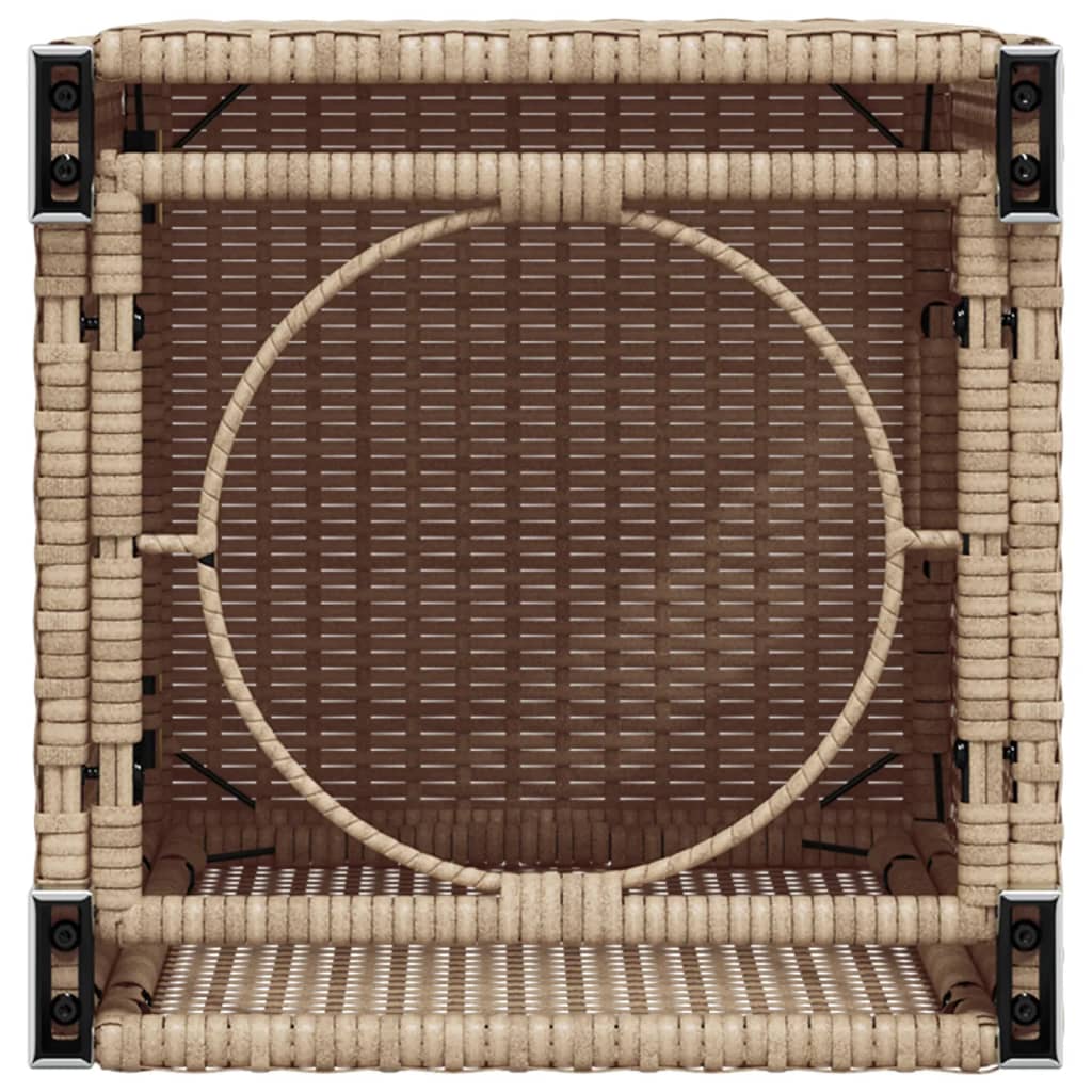 Tavolo Copri Serbatoio Propano 40X40X60 Cm In Polyrattan