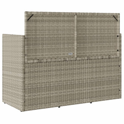 Panca Da Giardino Con Cuscini In Polyrattan