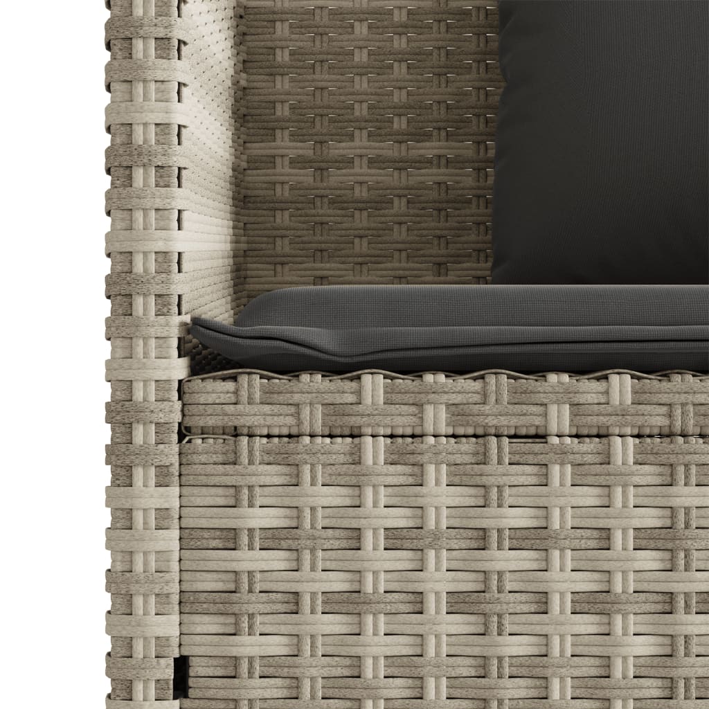 Panca Da Giardino Con Cuscini In Polyrattan