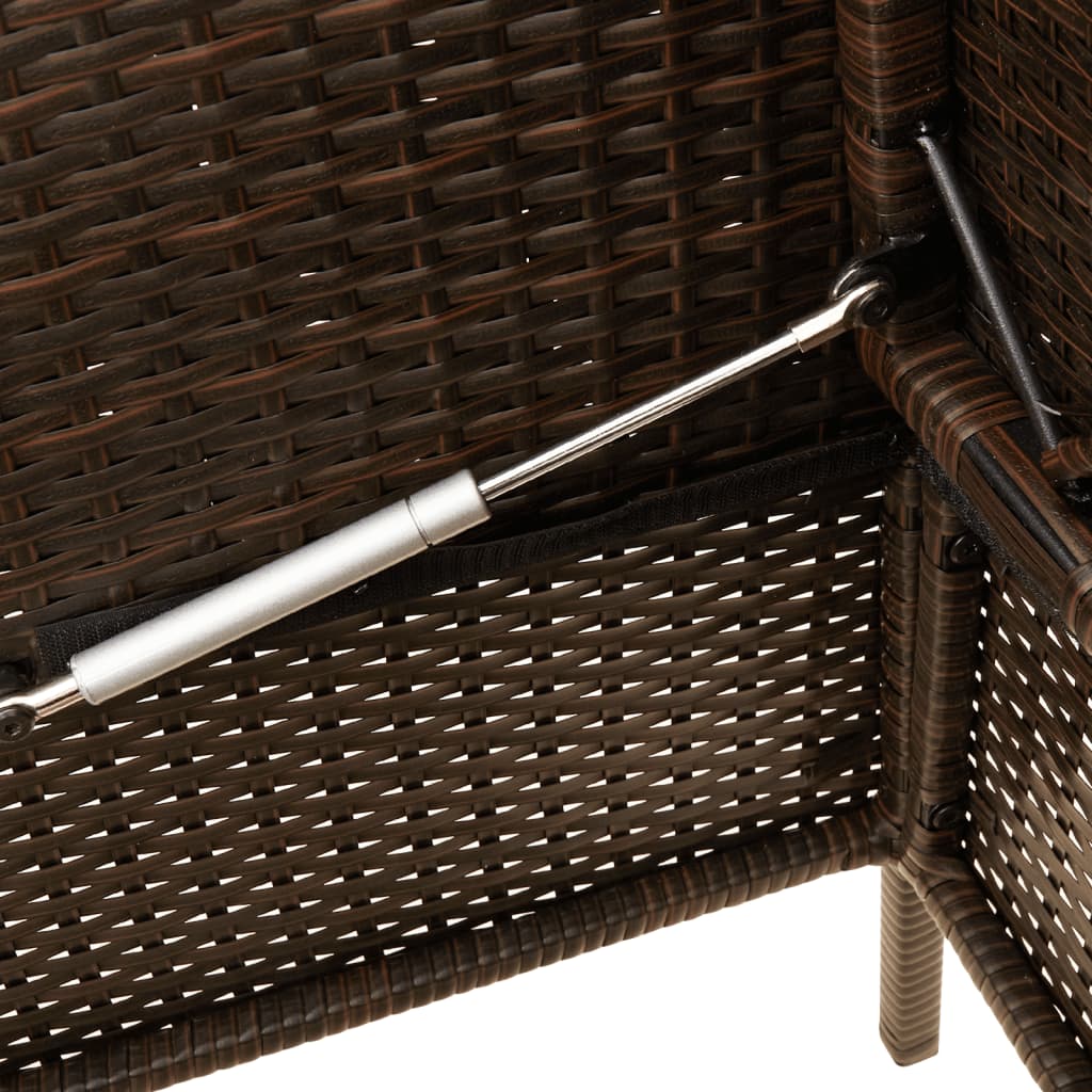 Panca Da Giardino Con Cuscini In Polyrattan