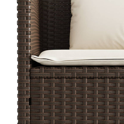 Panca Da Giardino Con Cuscini In Polyrattan