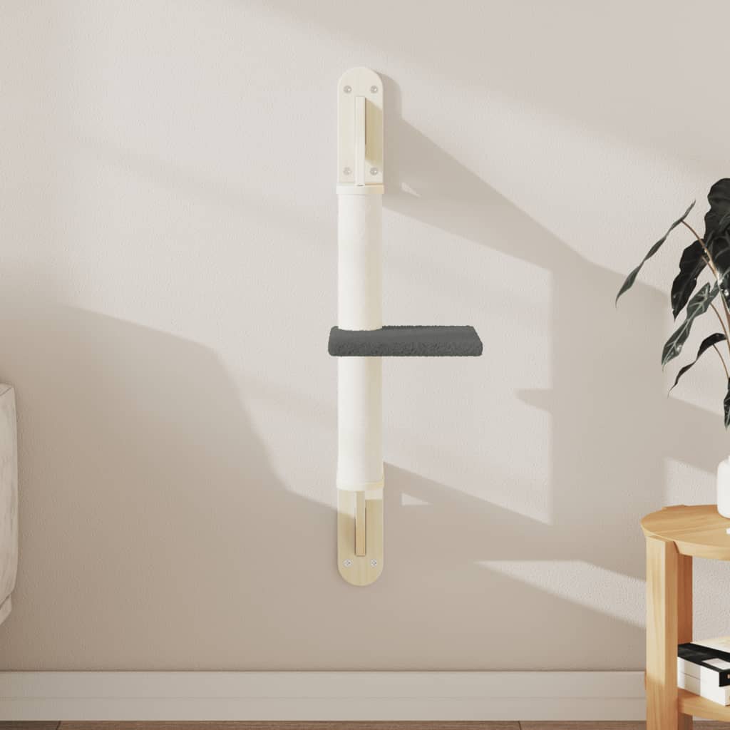 Albero Per Gatti Con Tiragraffi A Parete 85,5 Cm