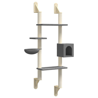 Albero Per Gatti Con Tiragraffi A Parete 180 Cm