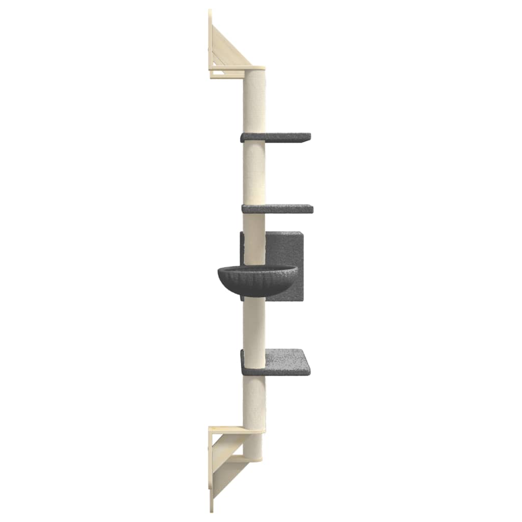Albero Per Gatti Con Tiragraffi A Parete 180 Cm