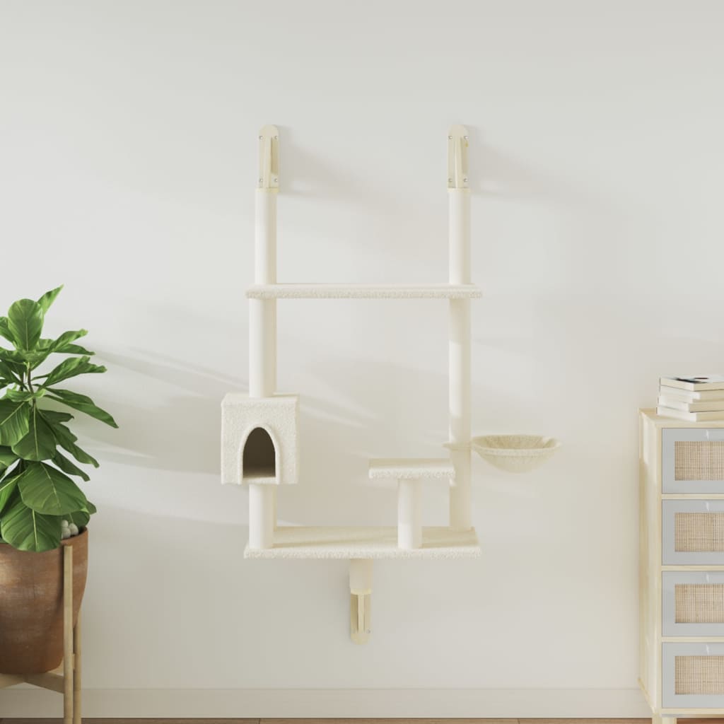 Albero Per Gatti Con Tiragraffi A Parete 153 Cm
