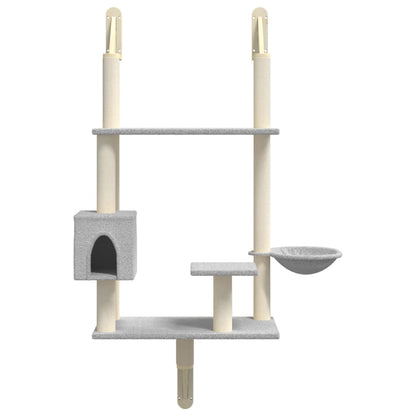 Albero Per Gatti Con Tiragraffi A Parete 153 Cm