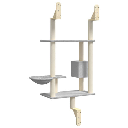 Albero Per Gatti Con Tiragraffi A Parete 153 Cm