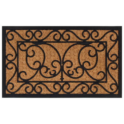 Zerbino Rettangolare 45X75 Cm In Gomma E Fibra Di Cocco