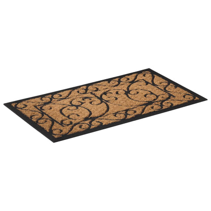 Zerbino Rettangolare 45X75 Cm In Gomma E Fibra Di Cocco