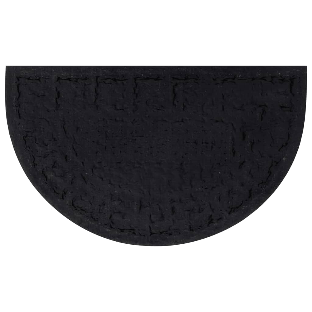Zerbino Mezzo Rotondo 45X75 Cm In Gomma E Fibra Di Cocco